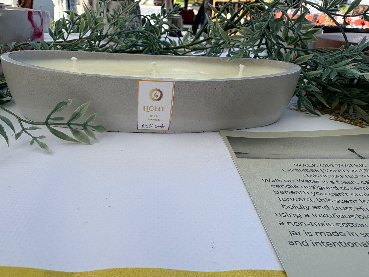 Lemon Vanilla and Pine | Parted Waters